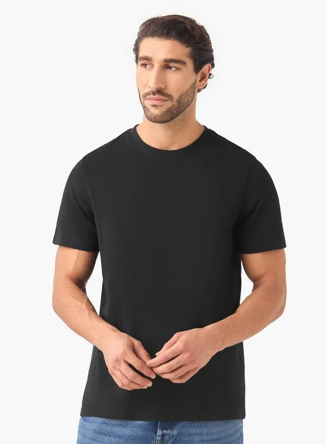 سبلاش فيڤ طقم من قطعتين - تي شيرت بقصة عادية